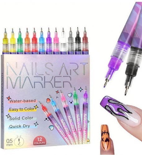 Colours nail art fine - colours, pen