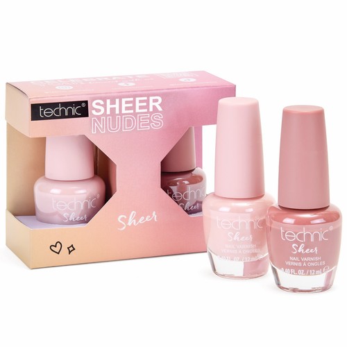 Nude nail polish gift - gift, set