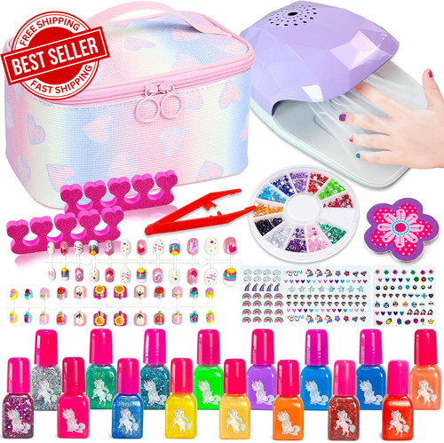 Kids nail polish set water - set,