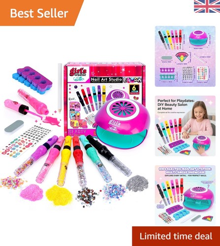 Nail art kit for - girls:, kids