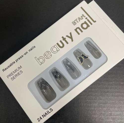 24pcs set fake nails for - fake,