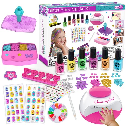 Kids nail art kit - kit, for