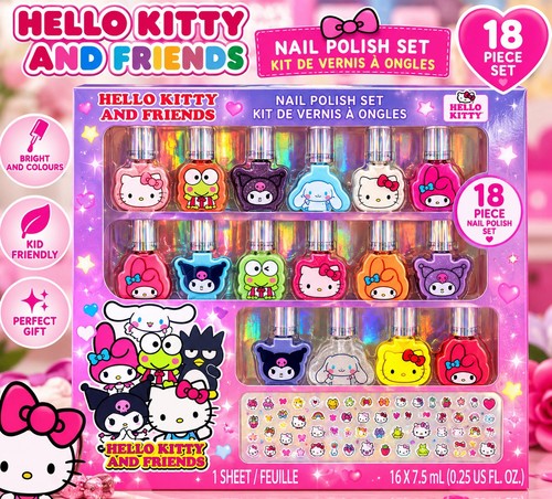 Hello kitty and friends nail - hello,