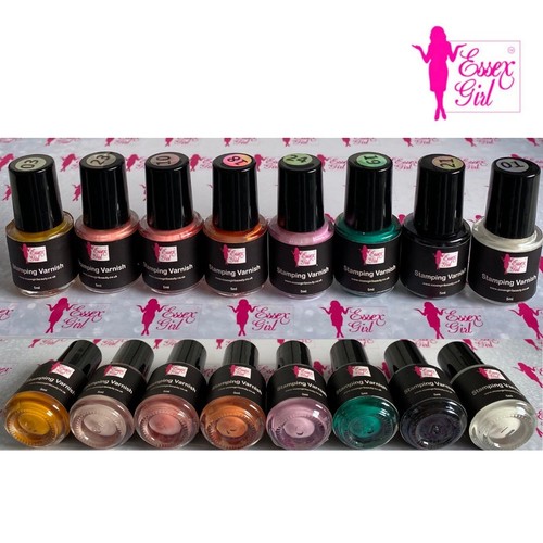 Essex girl nail stamping kit - stamping,