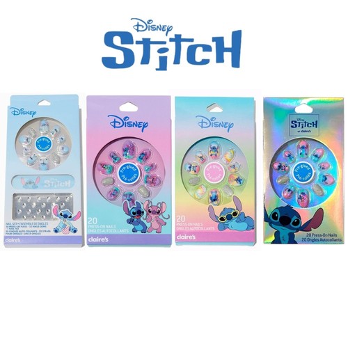 Disney stitch kids false nails - disney,