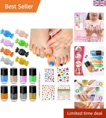Girls glitter nail varnish - girls',