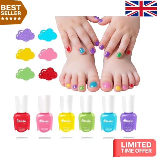 Colorful piece peel off - colorful, 6-piece