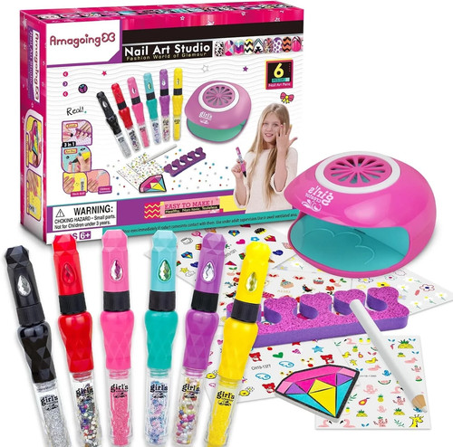 Nail art kit for girls - art, kids