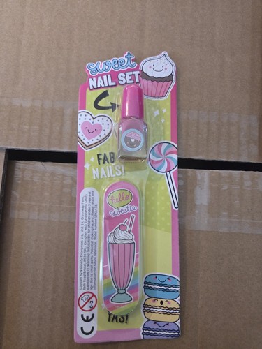 Girls nail polish and file - file, set