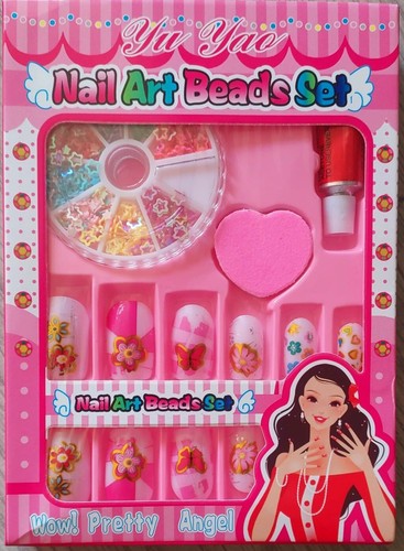 Nail art beads - beads, girls