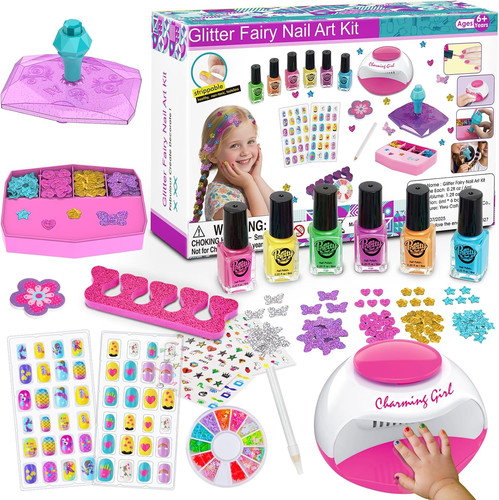 Kids nail art kit for - nail,