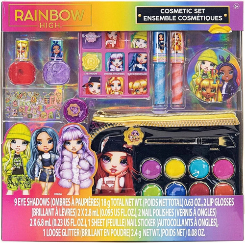 Rainbow high makeup set - high,