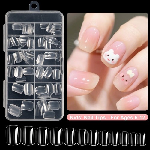 240pcs short oval fake nails - oval,